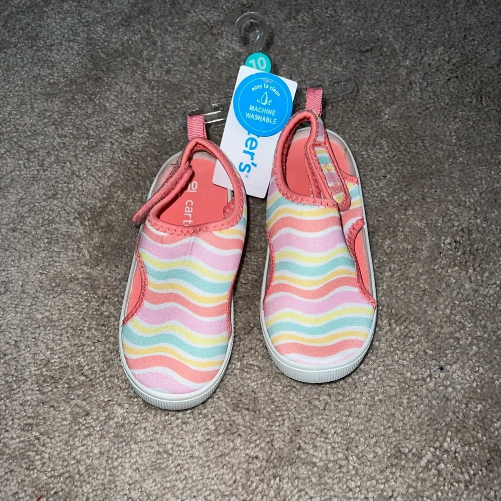 New Carters Girls Colorful Water Shoes